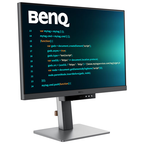 BenQ 24.1" WQHD 60Hz 5ms GTG IPS LCD Monitor - Metallic Gray