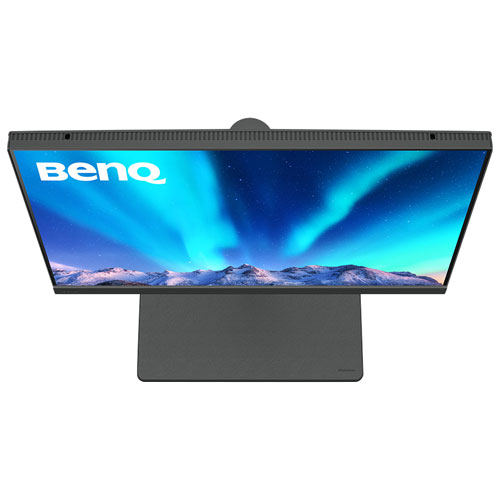 Moniteur ACL IPS WQHD 60 Hz de 24,1 po de BenQ avec temps de réponse de 5 ms gris à gris - Gris métallique
