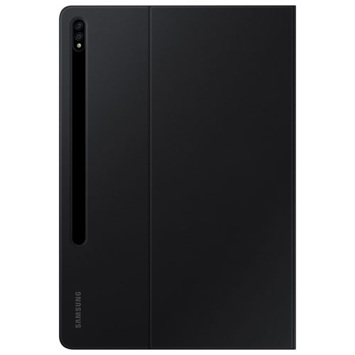 Open Box - Samsung Book Cover Case for Galaxy Tab S8+/S7+ (Plus)/S7FE - Black