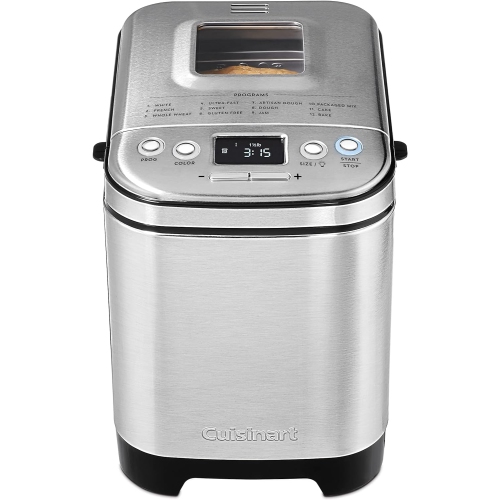 Cuisinart CBK-110C Stainless Steel Compact Automatic Bread Maker