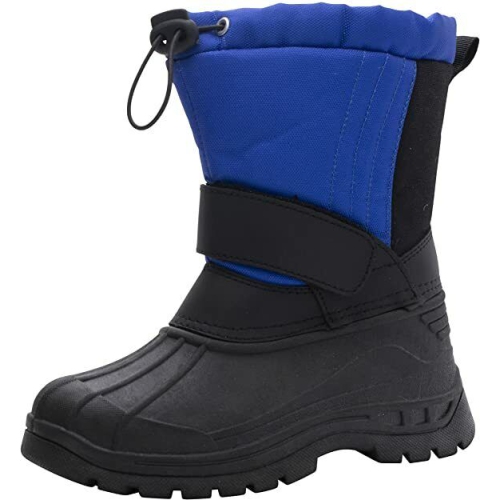 Bottes de neige AQUAKIX pour jeunes et tout-petits avec doublure en Sherpa isolante