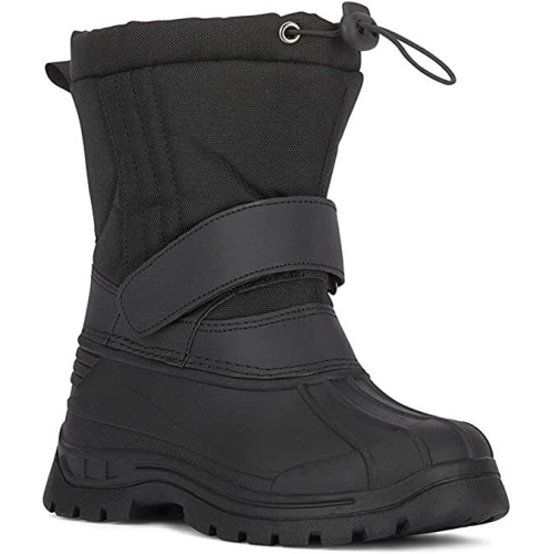 Bottes de neige AQUAKIX pour jeunes et tout-petits avec doublure en Sherpa isolante