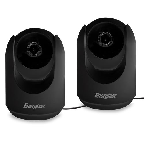 ENERGIZER CONNECT  Energizer Smart Wi-Fi Pan And Tilt Indoor Security Camera, Auto Tracking, 2.4 Ghz Wifi, Two-Way Audio, Baby & Pet Monitor, 2 Pack Such a great camera! Love night vision!