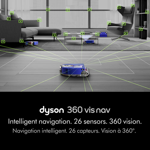 Dyson 360 Vis Nav Robot Vacuum - Blue