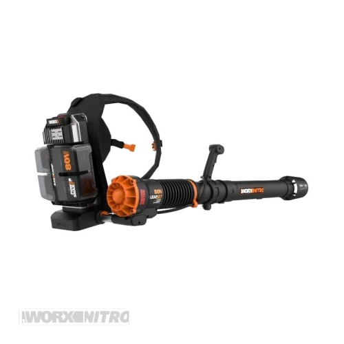 WORX  Wg572 Nitro 80V Brushless Cordless Backpack Leaf Blower Great Leaf blower and Easy to Use!