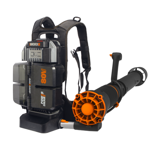 Worx WG572 Nitro 80V Brushless Cordless Backpack Leaf Blower