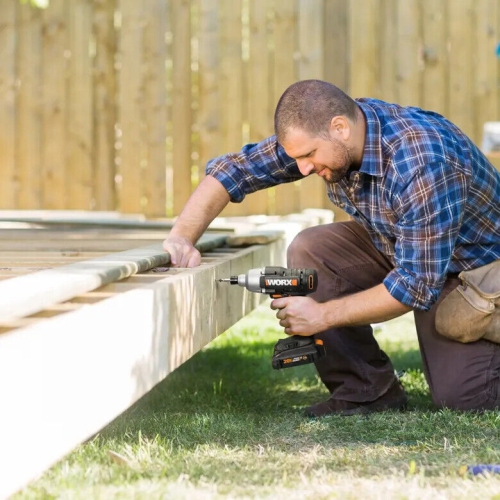 Worx WX915L 20V Power Share Cordless Drill & Impact Driver Combo Kit