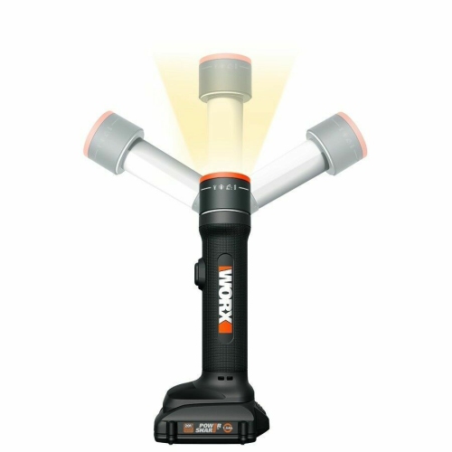 Lampe de poche à DEL multifonction 20&nbsp;V Power Share WORX WX027&nbsp;L