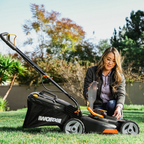 Worx - 40V Power Share 4.0AH 17" Cordless Push Lawn Mower