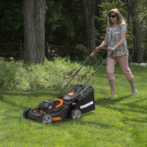 Worx - 40V Power Share 4.0AH 17" Cordless Push Lawn Mower