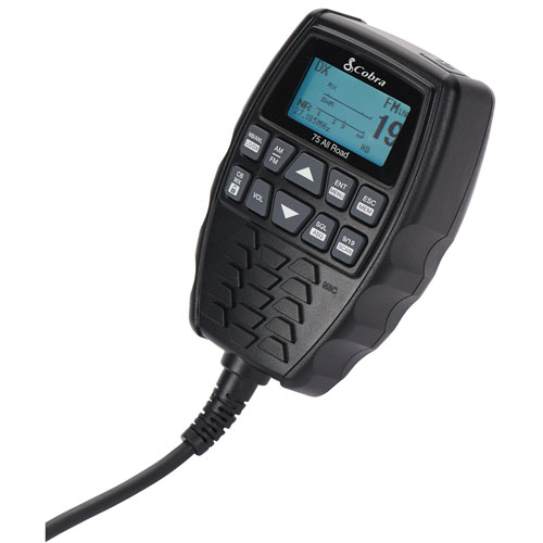 Cobra 75 AllRoad Bluetooth Wireless CB Radio - Black - English