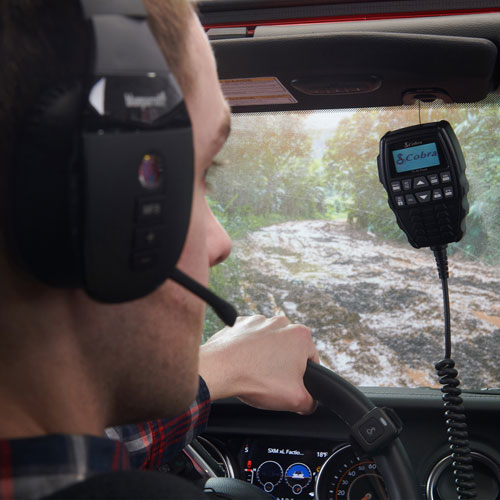 Cobra 75 AllRoad Bluetooth Wireless CB Radio - Black - English