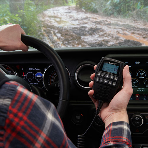 Cobra 75 AllRoad Bluetooth Wireless CB Radio - Black - English