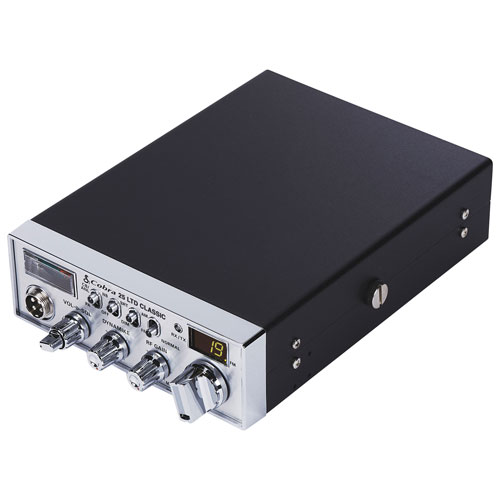 Poste bande publique AM/FM compact classique 25 LTD de Cobra