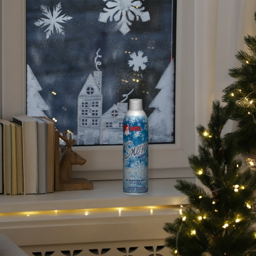 Neige artificielle de Noël Père Noël en hiver 18&nbsp;oz