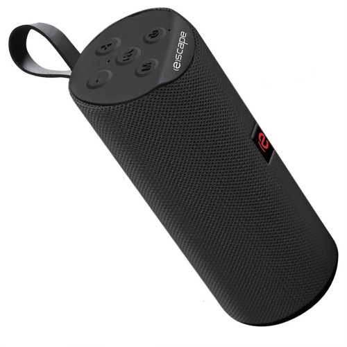 ESCAPE  - Portable Wireless Speaker With Fm Radio And Microphone In Black