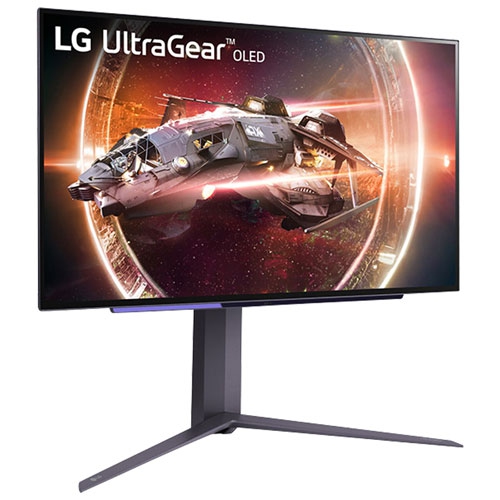 LG  - Ultragear 27" 240Hz 0.03Ms Gtg Oled Led Gaming Monitor (27Gs95Qe-B) - In Black