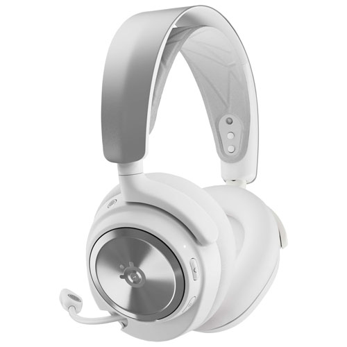Image 2 of 10.. SteelSeries Arctis Nova Pro Wireless Noise Cancellation Gaming Headset for PlayStation/PC/Switch - White