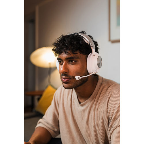 Image 9 of 10.. SteelSeries Arctis Nova Pro Wireless Noise Cancellation Gaming Headset for PlayStation/PC/Switch - White