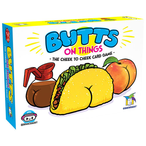 Jeu de cartes Butts on Things de Gamewright - Anglais