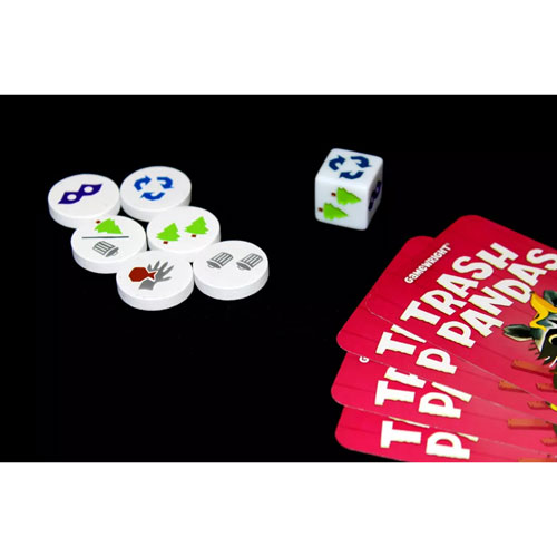 Gamewright Trash Pandas Card Game - English