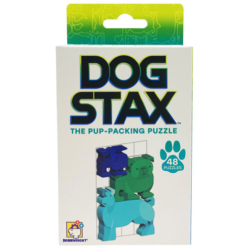 Brainwright Dog Stax - The Pup-Packing Puzzle - English