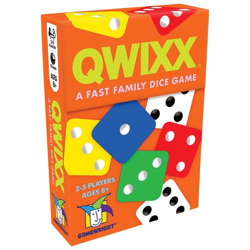 Jeu de société Qwixx de Gamewright - Anglais