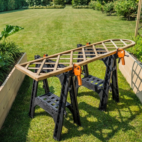 Chevalets de serrage WORX WX065 avec serre-barre