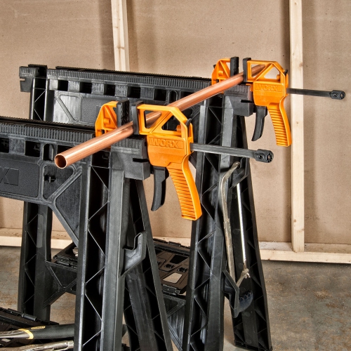 Chevalets de serrage WORX WX065 avec serre-barre