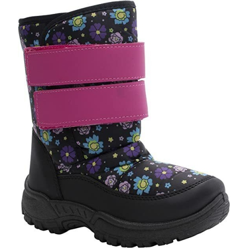 ULTIMAXX  Aquakix Kids Toddler And Youth Snow Boots With Sherpa Lining Insulation In Multicolor