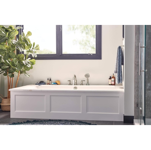 ROBINET DELTA PTT4523-BN Westchester – nécessaire d’encastrement pour baignoire romaine avec douche à main, nickel brossé