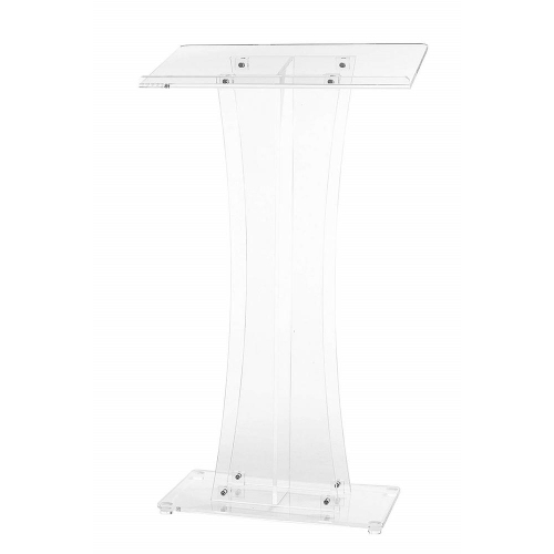 AdirOffice Clear Acrylic Stand-Up Podium Lectern