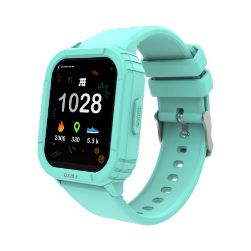 Cubitt Jr Smart Watch Fitness Tracker for Kids and Teens, Games, Step Counter, Sleep Monitor, Heart Rate Monitor, Activity Tracker, 1.4" Touch