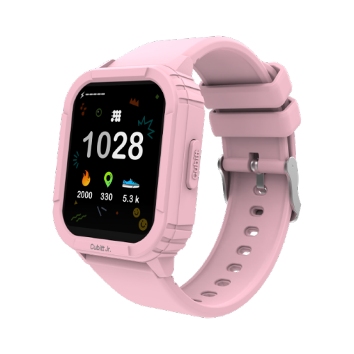 Cubitt Jr Smart Watch Fitness Tracker for Kids and Teens, Games, Step Counter, Sleep Monitor, Heart Rate Monitor, Activity Tracker, 1.4" Touch