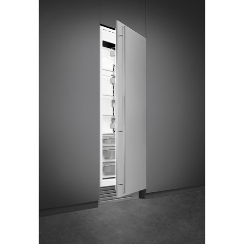 Réfrigérateur sans congélateur encastrable 17,5 pi³ 30 po de Smeg - Acier inoxydable