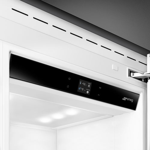 Réfrigérateur sans congélateur encastrable 17,5 pi³ 30 po de Smeg - Acier inoxydable