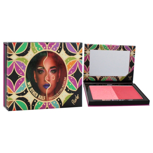 My Other Half Duo Shade Face Palette - Paradox Conundrum by Rude Cosmetics for Women - 0.4 oz Makeup