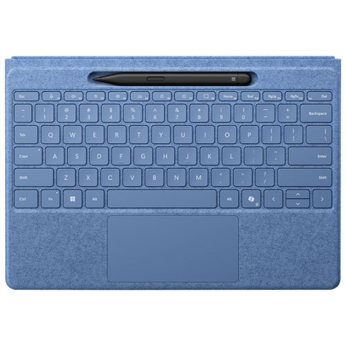 Clavier Flex pour Surface Pro Flex de Microsoft avec stylet Slim Pen - Saphir - Partenaire de détail exclusif