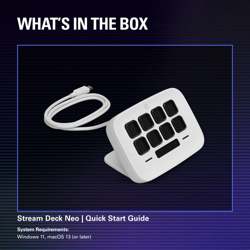 Station Neo Stream d'Elgato - Blanc