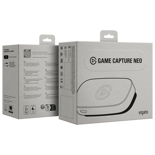 Appareil Game Capture Neo 4K d'Elgato - Blanc