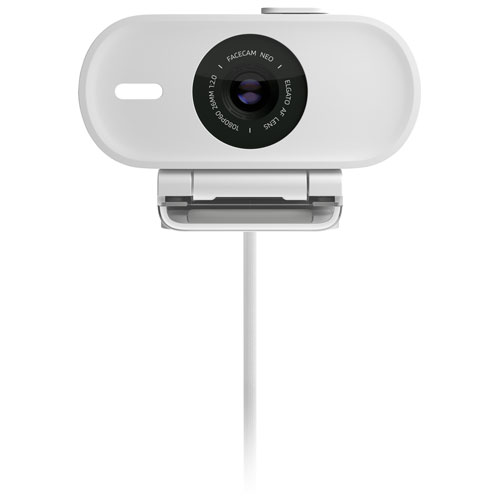 Caméra Web HD intégrale 1080p Facecam Neo d'Elgato - Blanc