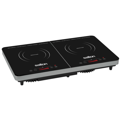 Salton Double Induction Cook Top - Black