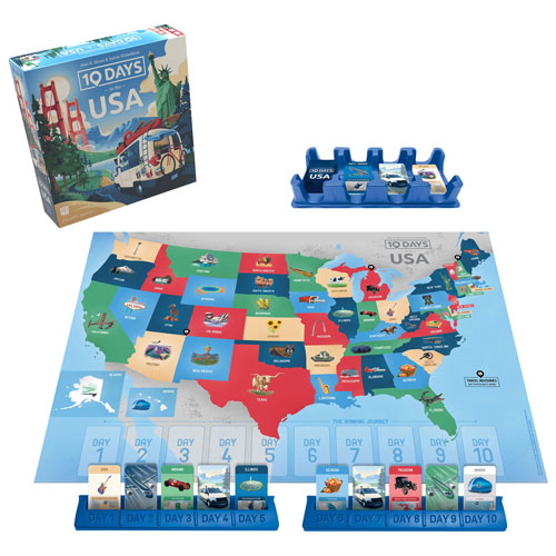 Jeu de société 10 Days in the USA - Anglais