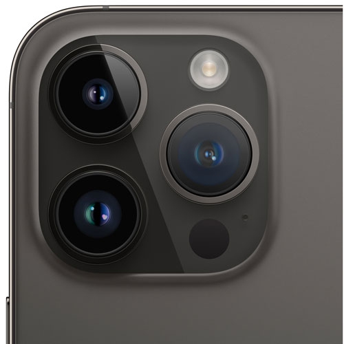 Remis à neuf - iPhone 14 Pro 256&nbsp;Go d'Apple - Noir cosmique - Déverrouillé - eSIM