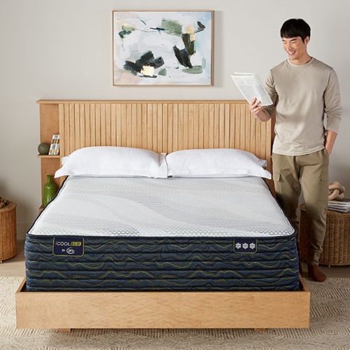 Matelas iCool Eco 3 de Serta - très grand lit simple
