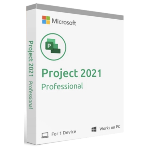 Clé de produit Microsoft Office 2021 - Project Professional Edition