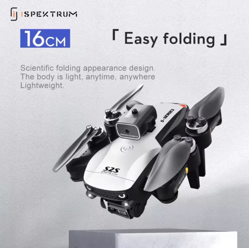 ISPEKTRUM FlyBot iS2S Max Drone with Camera 4K Drones for adults 360 Obstacle Avoidance FPV RC Drone Under 250g with Gesture Control GPS Auto Return
