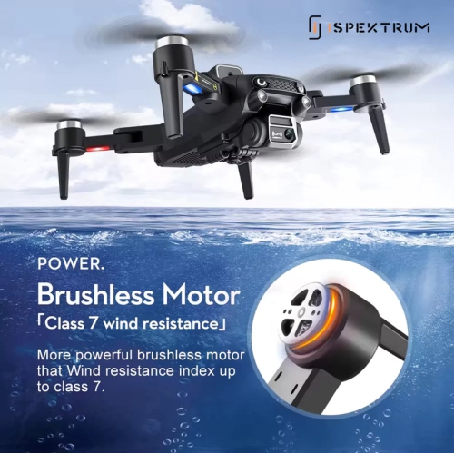 ISPEKTRUM FlyBot iS2S Max Drone with Camera 4K Drones for adults 360 Obstacle Avoidance FPV RC Drone Under 250g with Gesture Control GPS Auto Return