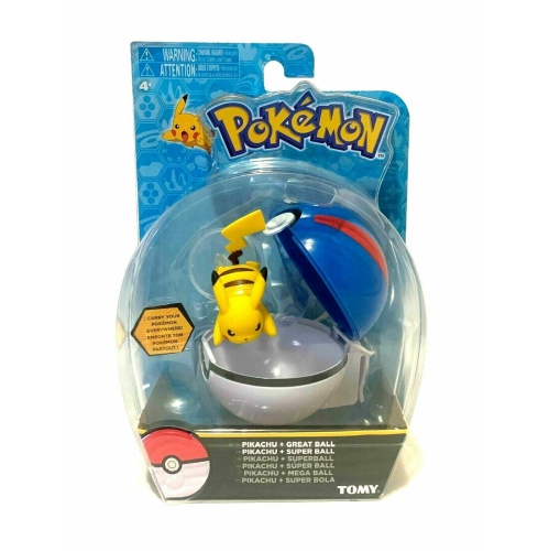 Tomy Pokémon Clip 'n' Carry Pikachu et Great Ball