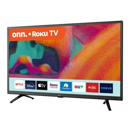 Refurbished - Onn. 32” FHD 1080p Roku Smart TV (100122566-CA), 3 HDMI, 60 Hz